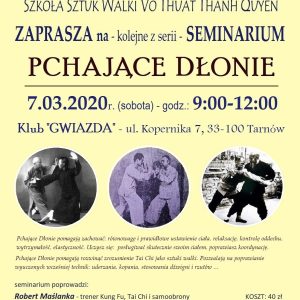 Seminarium – Pchające Dłonie marzec 2020